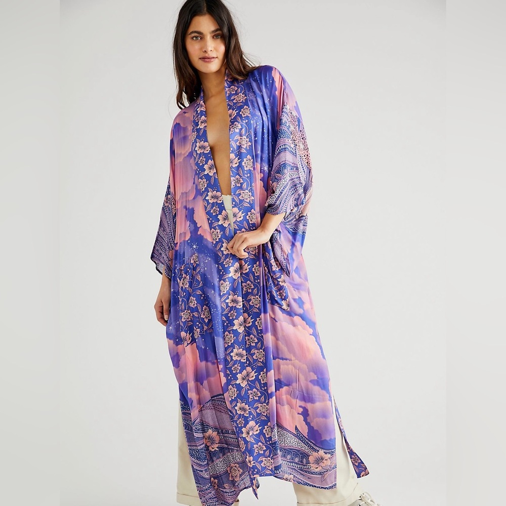 New with no tags. Spell Luna maxi kimono